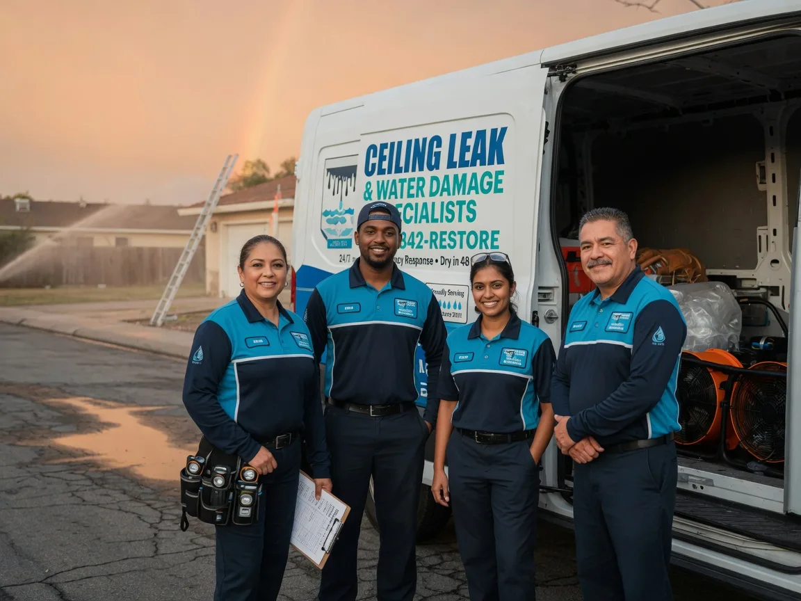 Ceiling Leak Cleanup company in Bucyrus, OH