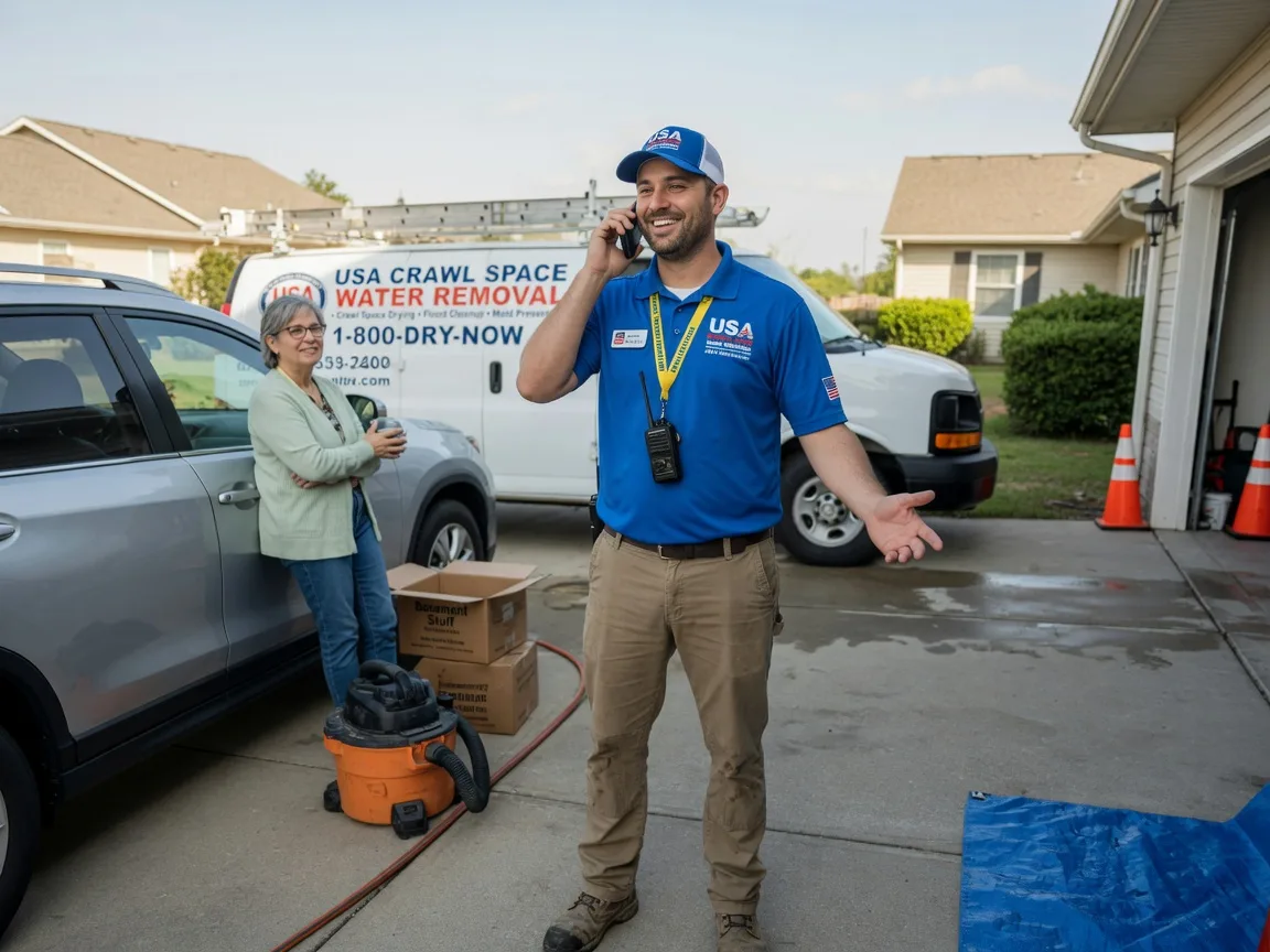 Crawl Space Water Removal Bucyrus, OH FAQs